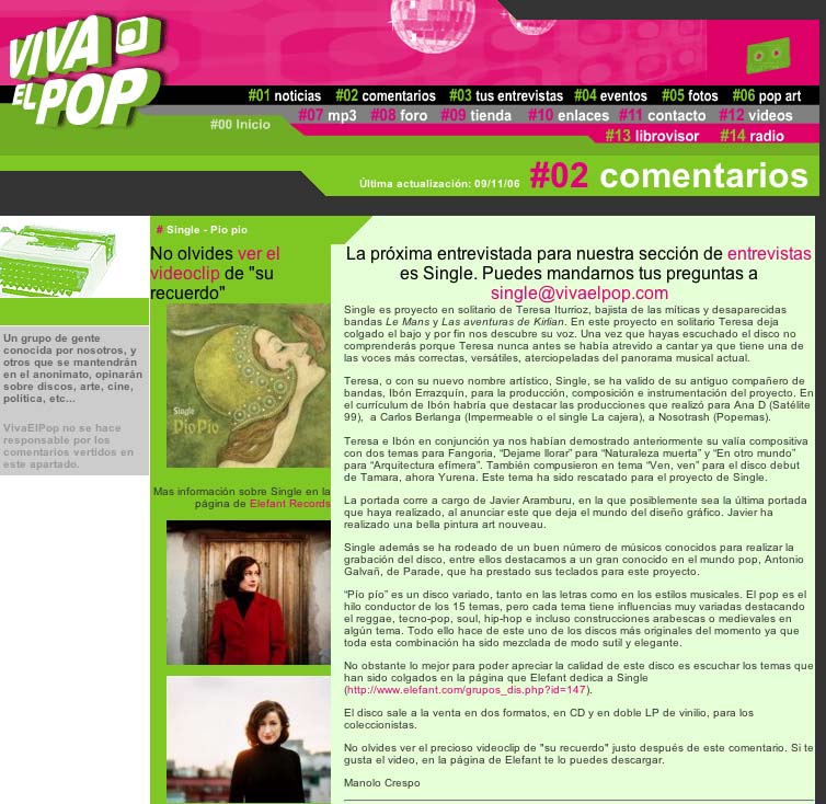noticia_Viva el pop la proxima entrevista para nuestra seccion de entrevistas es Single_00000347