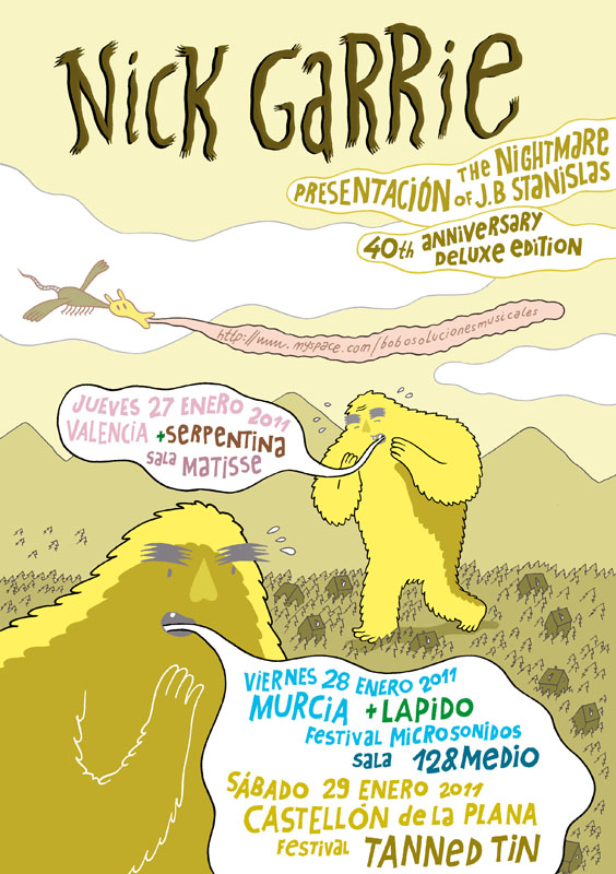 noticia_Nick Garrie Gira mediterránea presentando The Nigtmare of JB Stanislas_00000568