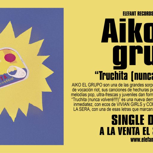 Imagen: AIKO EL GRUPO FLYER SINGLE