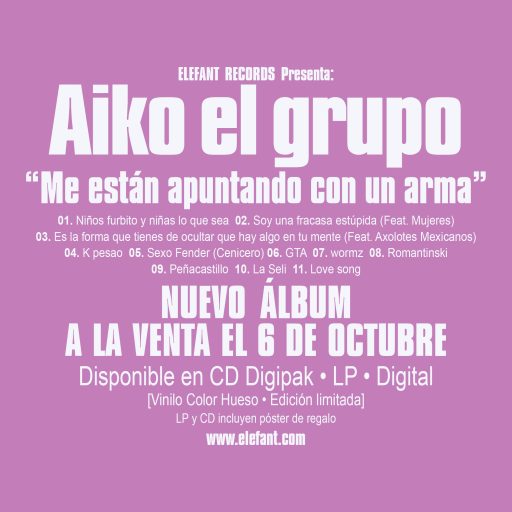 Imagen: AIKO FLYER LP