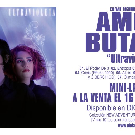 Imagen: AMOR BURANO FLYER ULTRAVIOLETA