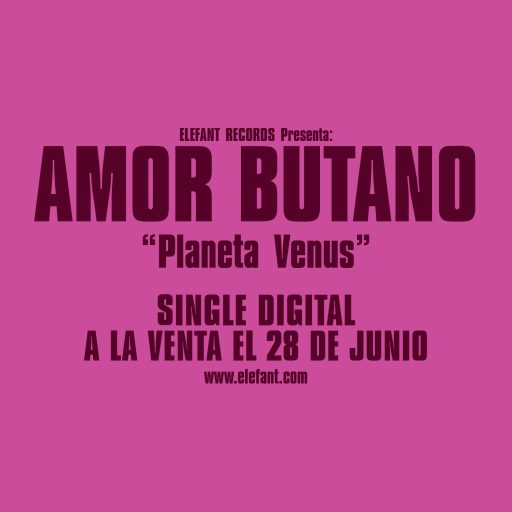 Imagen: AMOR BURTANO FLYER PLANETA VENUS
