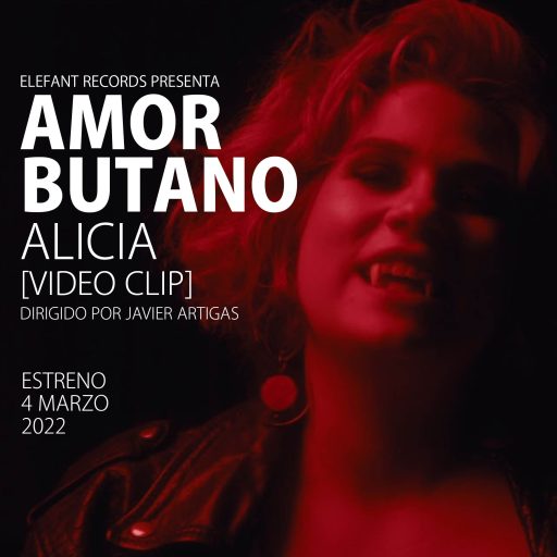 Imagen: AMOR BUTANO FLYER VIDEO  ALICIA