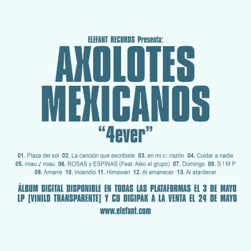 Imagen: AXOLOTES FLYER 4EVER