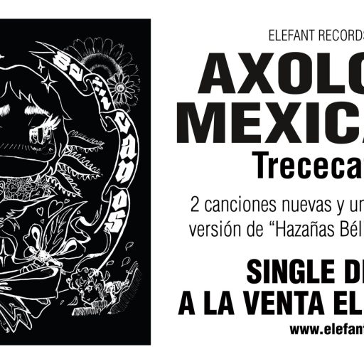 Imagen: AXOLOTES FLYER TRECECAORCE