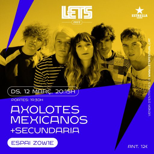 Imagen: AXOLOTES MEXICANOS CONCIERTO