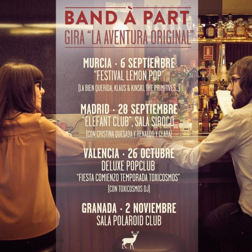 Imagen: BAND A PART CARTEL GIRA 2013