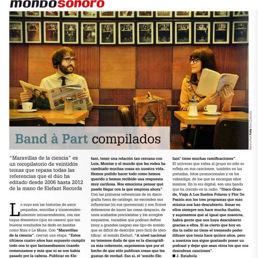 Imagen: BAND A PART ENTREVISTA MONDO