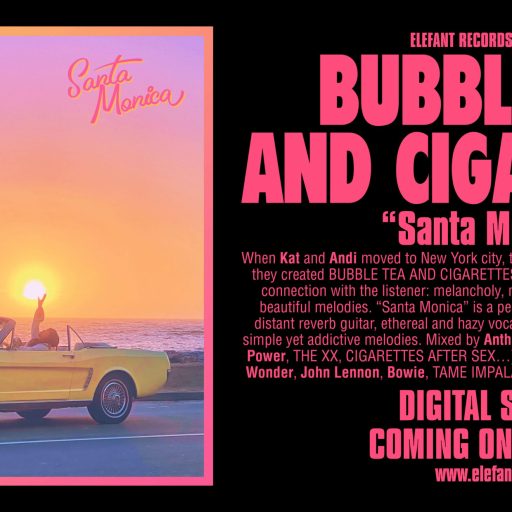 Imagen: BUBBLE TEA AND CIGARETTES flyer single