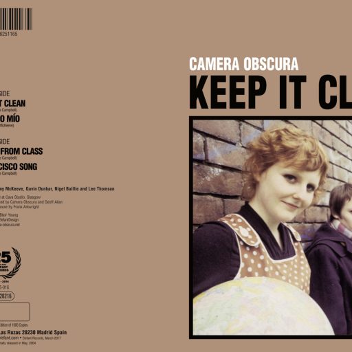 Imagen: CAMERA OBSCURA CONTRA SINGLE KEEP IT CLEAN