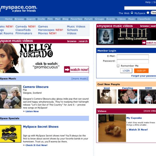 Imagen: Camera Obscura [Myspace]