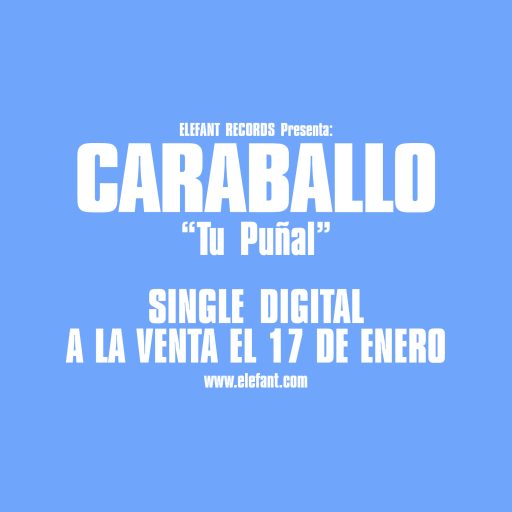 Imagen: CARABALLO SINGLE TU PUÑAL