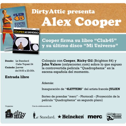 Imagen: CARTEL FIRMA DISCO BARCELONA