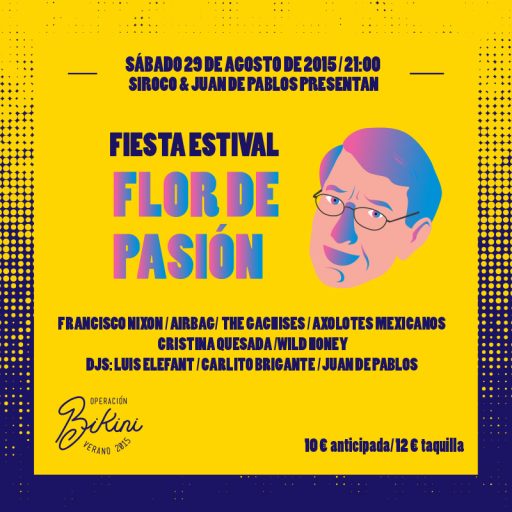 Imagen: CARTEL FLOR PASION VERANO 2015