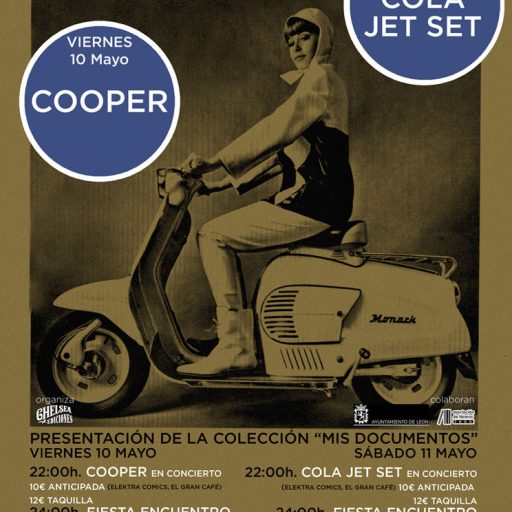 Imagen: CARTEL LIVE 13 COOPER + CJS PRESENTACION MIS DOCUMENTOS