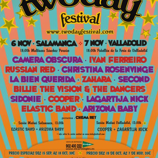 Imagen: Cartel Twoday Festival [Salamanca]