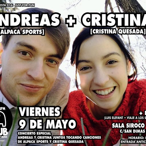 Imagen: CRISTINA FLYER CON ANDREAS