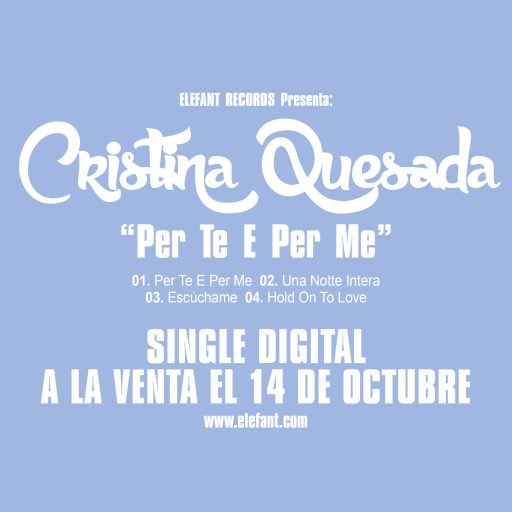 Imagen: Cristina Quesada FLYER PER TE