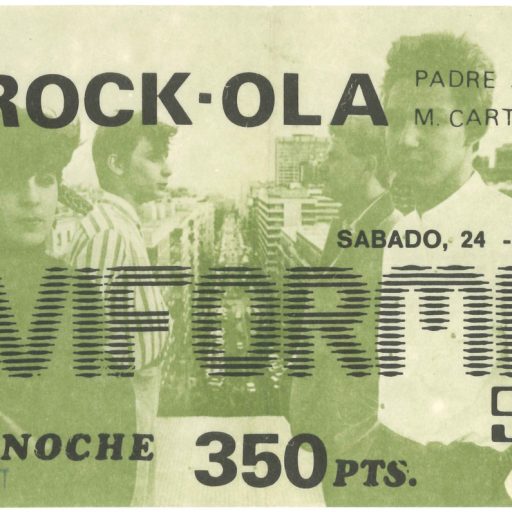 Imagen: ENTRADA LIVE 1982 ROCKOLA