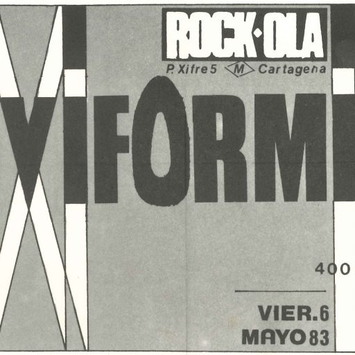 Imagen: ENTRADA LIVE 1983 ROCKOLA