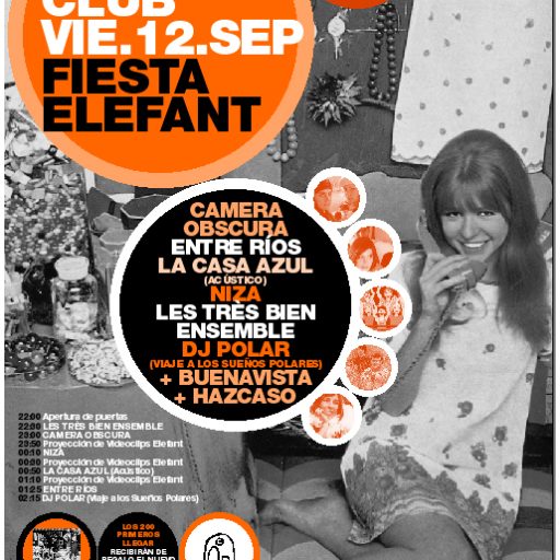 Imagen: Fiesta Elefant [Cartel Modapop]