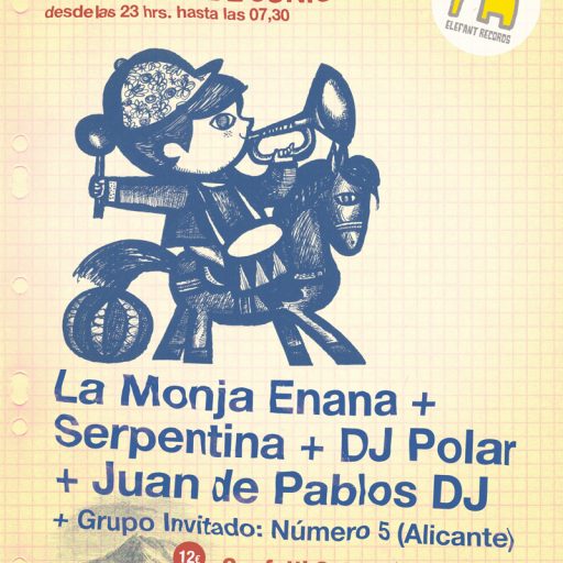 Imagen: Fiesta Elefant [Cartel, Sala Confetti]