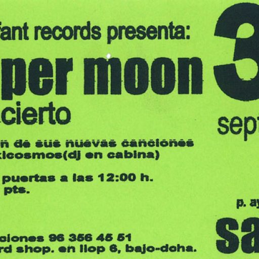 Imagen: FLYER CONCIERTO SALA 4