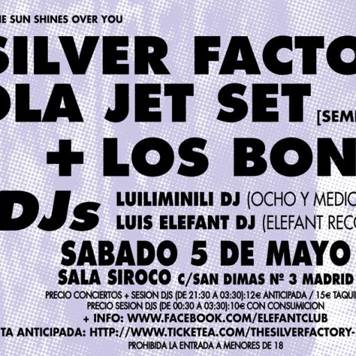 Imagen: FLYER ELEFANT CLUB 007