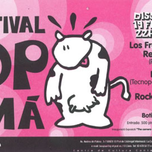 Imagen: FLYER FESTIVAL ES POP MAMA