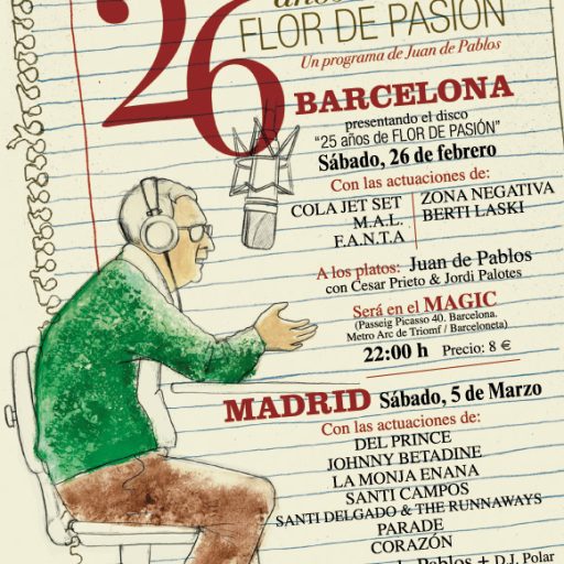 Imagen: Flyer Flor de Pasi?n [Siroco, Madrid]
