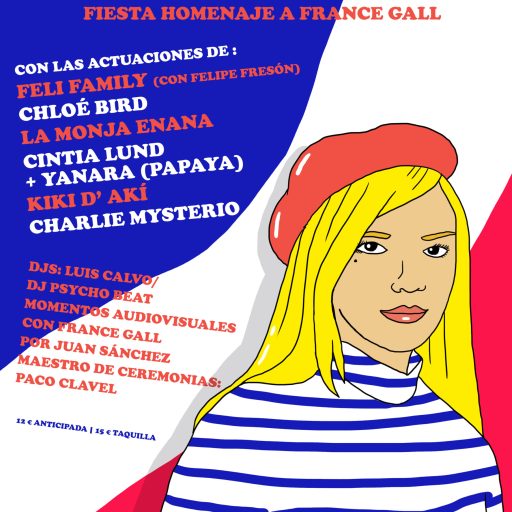 Imagen: FLYER FRANCE GALL