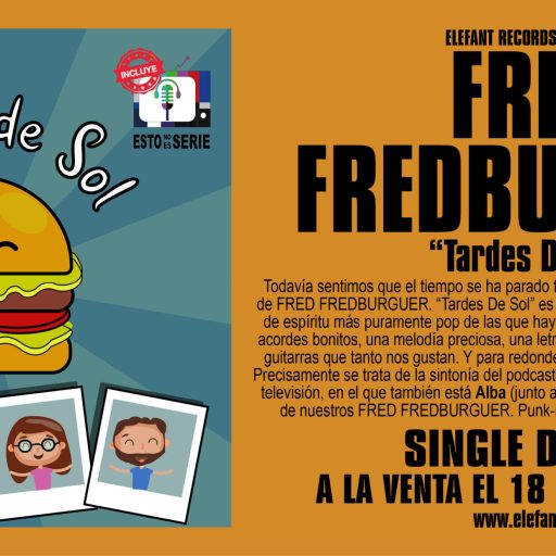 Imagen: FRED FREDBURGUER FLYER SINGLE