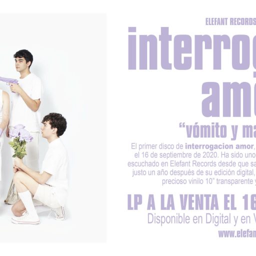 Imagen: INTERROGACION AMOR VOMITO FLYER