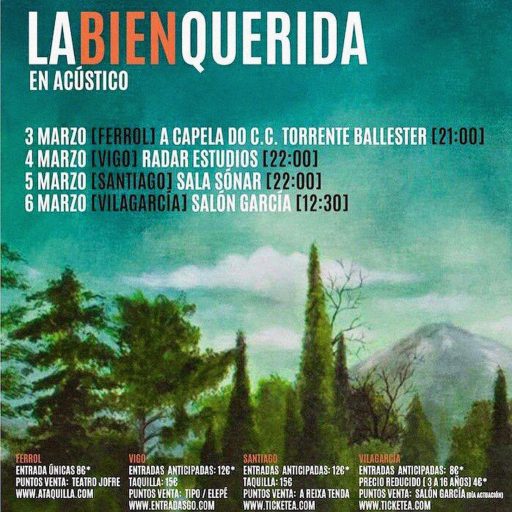 Imagen: LA BIEN QUERIDA ACUSTICOS GALICIA