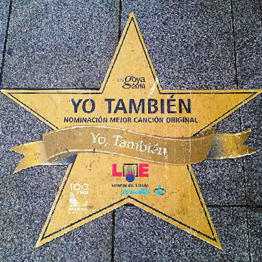 Imagen: La Casa Azul [El paseo de la fama en Gran V?a [Madrid], Premios Goya]