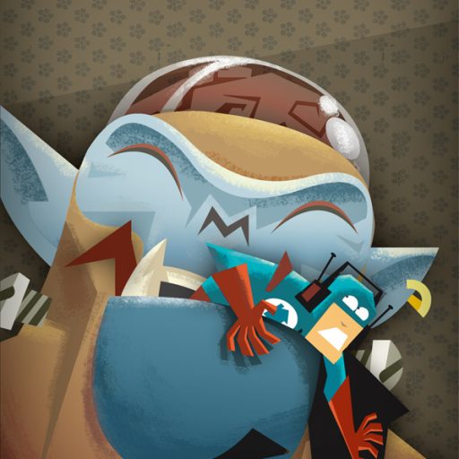 Imagen: La Casa Azul [Superguille y el monstruo japonés]