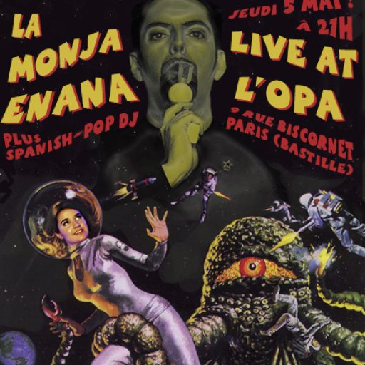 Imagen: La Monja Enana [Cartel, Concierto Par?s]