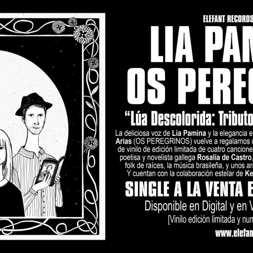 Imagen: LIA PAMINA E OS PEREGRINOS FLYER SINGLE