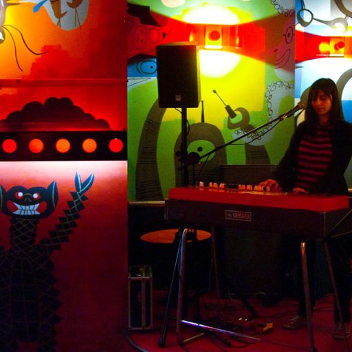 Imagen: Linda Guilala [Concierto El monstruo de un solo ojo, Vigo]