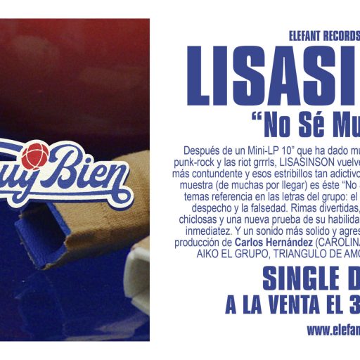 Imagen: LISASINSON FLYER NO SE MUY BIEN