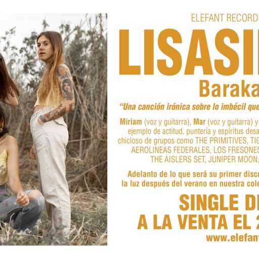 Imagen: LISASINSON FLYER SINGLE