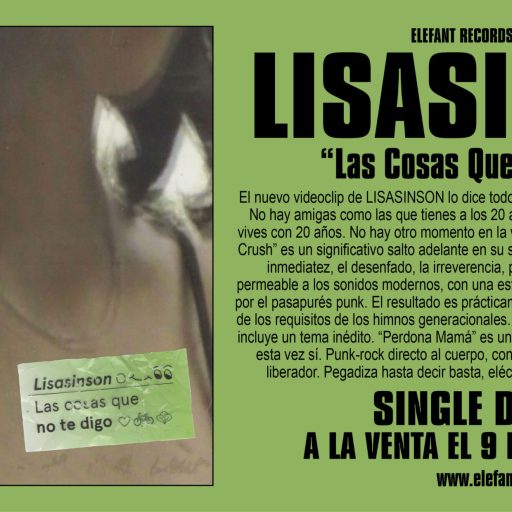 Imagen: LISASINSON FLYER SINGLE