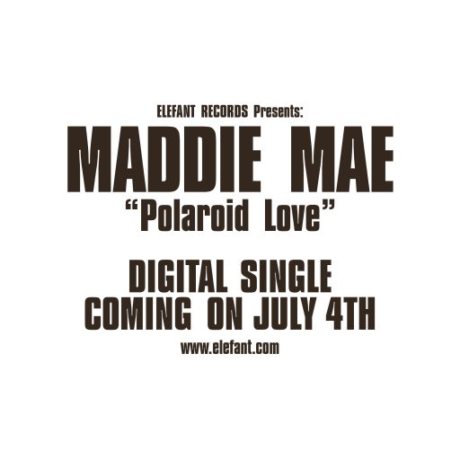 Imagen:  MADDIE MAE Flyer Polaroid Love