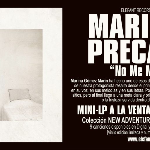 Imagen: MARINITA PRECARIA FLYER NO ME MIRÉIS