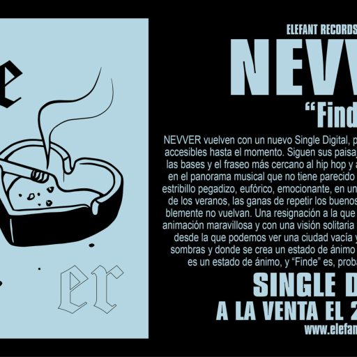 Imagen: NEVVER FLYER SINGLE