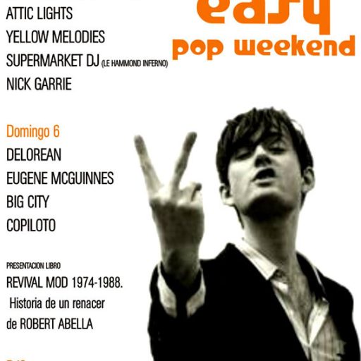 Imagen: Nick Garrie [Cartel Easy Pop Weekend, Andorra]