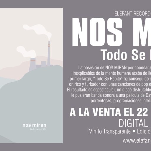 Imagen: NOS MIRAN FLYER ALBUM