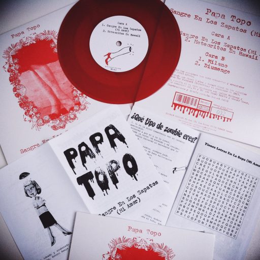 Imagen: PAPA TOPO VINILO SANGRE EN