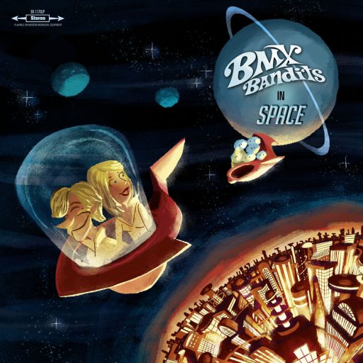 Imagen: PORTADA BMX BANDITS IN SPACE