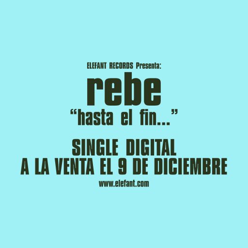 Imagen: REBE FLYER HASTA EL FIN